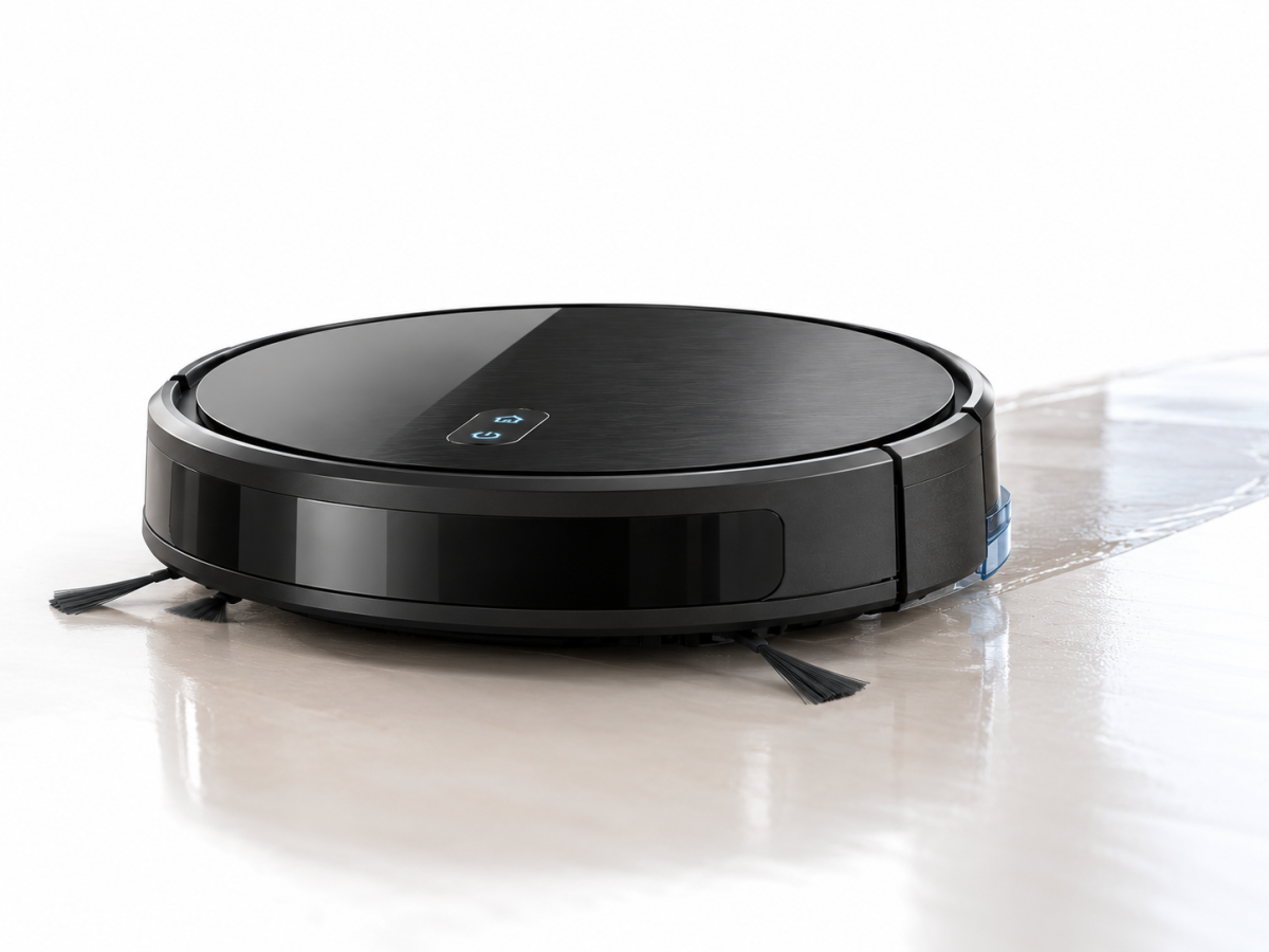 Cecotec Conga M10 Advance Aqua Pro aspirando suciedad del suelo