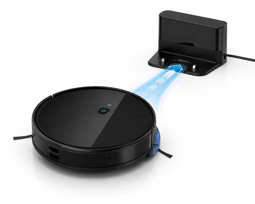 VersLife L6 regresando automáticamente a su base de carga
